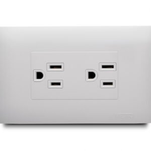 Tomacorriente Veto VIVE Blanco