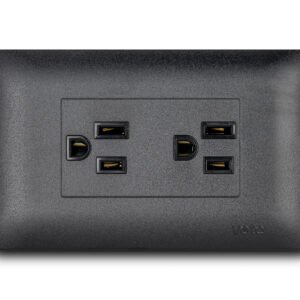 Tomacorriente Veto VIVE Negro